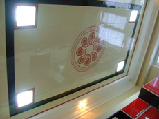 Дизайнерские алюминиевые потолки на скрытой системе