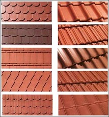 Цементно-песчаная черепица