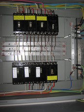 Установка и коммутация автоматических выключателей.