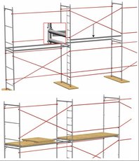 Леса строительные рамные. Аренда. Продажа. Киев, Украина