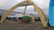 Гнуто-клееные деревянные несущие конструкции, арки, фермы