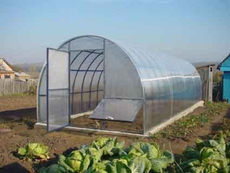 Теплицы дачные арочные энергосберегающие из проф трубы