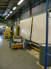 Cтеклопакетная линия Lenhardt 1600 Х 2500 с газ прессом и ро