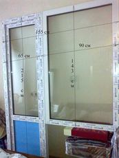 Продаю балконный блок металлопластиковый 215-155 см.