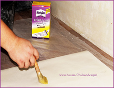 Поклейка обоев