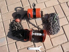 Таль цепная шестеренная с механизмом перемещения 0.5 тн/6м