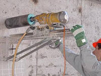 Алмазное сверление, резка проемов.
