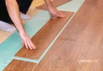 Укладка напольных покрытий