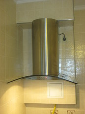 Поключение кухонной вытяжки.