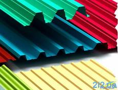 Профнастил от производителя В8,10,20, С44, Н58, гладкий лист