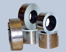 Лента алюминиевая. Алюминиевый скотч 50*40м.- 30грн.