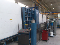 Стеклопакетная линия Lenhardt 2300X3500 с газ прессом и робо