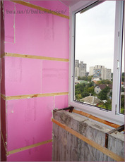 Утепление балкона