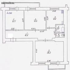 Срочно продам 3к. 94кв, Борисполь, пер-к Бабкина, 12 (хозяин