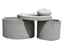 Железобетонные кольца, крышки для колодца и канализации.