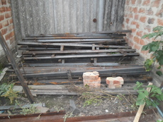 Продам трубу профильную б/у