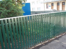 Штакетник металлический, профнастил