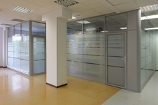 Стеклянные перегородки