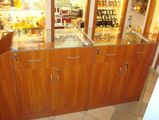 Изготовим торговые стеллажи, прилавки, витрины из ДСП, систе