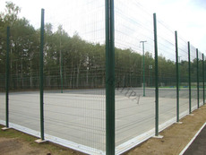 Сварная сетка с полимерным покрытием