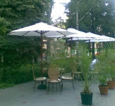 Деревянный зонт «De Люкс»