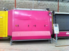 Стеклопакетная линия Lisec 1600 Х 2500 с газ прессом и робот