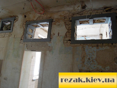 Демонтажные работы в Киеве, алмазная резка, сверление