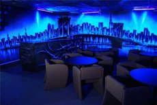 Флуоресцентная (Светящаяся) роспись интерьера