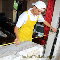 Демонтаж балконной тумбы