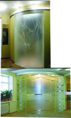 Стеклянные двери, Комплексное остекление. Праздничные скид