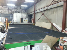 Стеклопакетная линия Lisec + стол Bottero