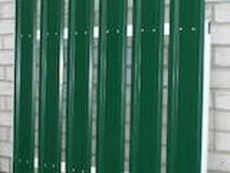 Штакетник металлический