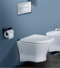 Унитаз подвесной-консольный Roca (Испания) Nexo с крышкой So