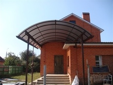 Навесы из поликарбоната Днепропетровск