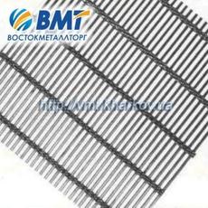 Сетка тканая конвейерная нержавеющая (тросиковая) ТУ 14-4-46