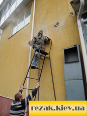 Демонтажные работы, работа швонарезчиком, алмазное сверление