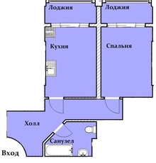 Продам 1 комнатную квартиру 48м-35000у.е.