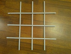 Люк невидимка ревизионный напольный оцинкованный - 863,00 г