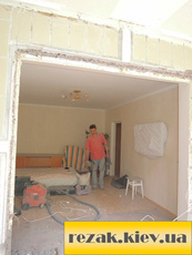 Алмазное сверление любого диаметра, резка проемов, демонтажн