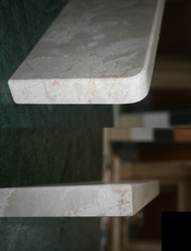 Подоконники из мрамора.