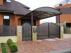 Изготовление, монтаж металлоконструкций под поликарбонат. Ра