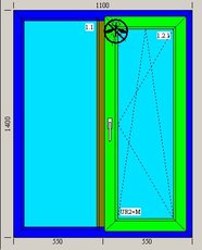 Окна металлопластиковые