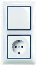 Розетки и выключатели ABB Busch-Jaeger серия Basic 55