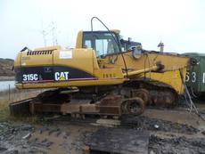 Экскаватор Caterpillar 315 CL, (на восстановление или разбо