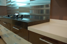 Кухонная столешница из кварцита