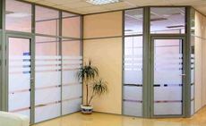 Декоративная тонировка, тонировка офисных перегородок