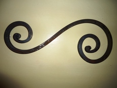 Кованые элементы собственного производства. Кованые стойки, 