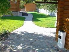 Укладка тротуарной плитки