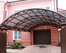 Навесы из поликарбоната Днепропетровск цены!