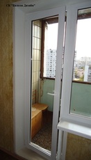 Пластиковые откосы на двери